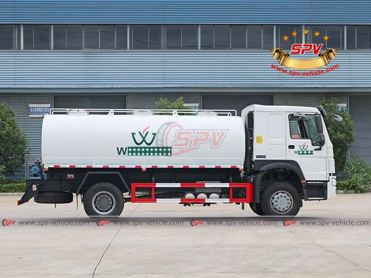 15,000 Litres Stainless Steel Tank Truck - RS